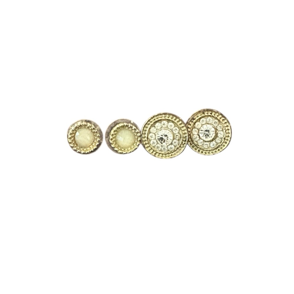 Anthropologie Set of 2 Gold Earrings